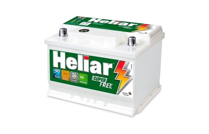 Bateria Heliar Super Free 60amp